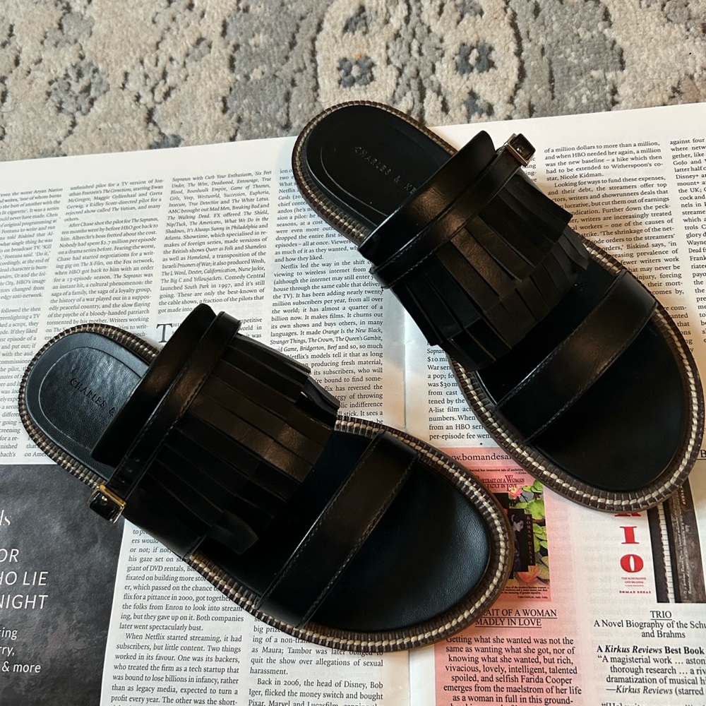 Charles & Keith Roman sandals flats